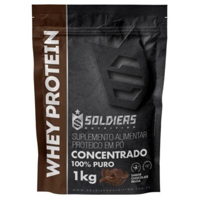 Whey Protein Concentrado 1kg - Soldiers Nutrition